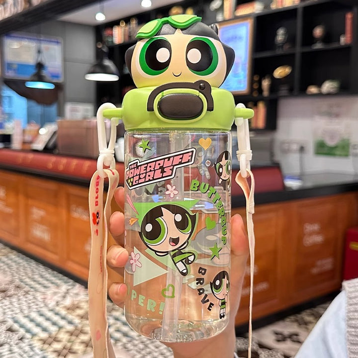 Ladies interactive drinking bottle with character design Stornfield