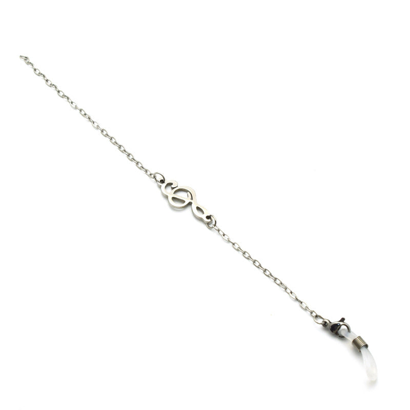 Artistic Silver Eyewear Chain Stornfield