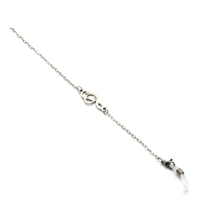 Artistic Silver Eyewear Chain Stornfield