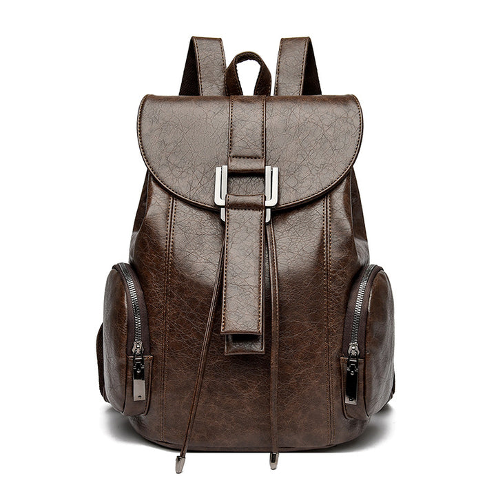 Retro Chic Vegan Leather Backpack Stornfield