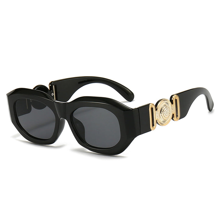 Elegant Hexagonal Frame Sunglasses