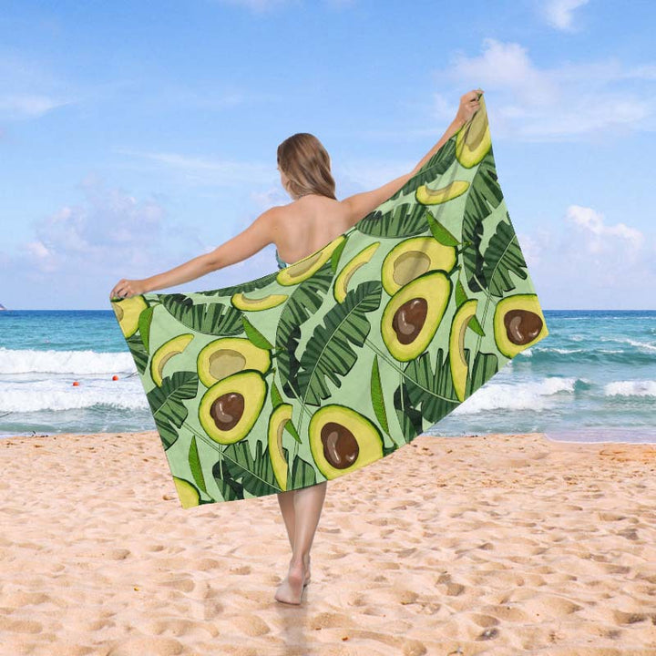 Beach blanket in exclusive mosaic design Stornfield
