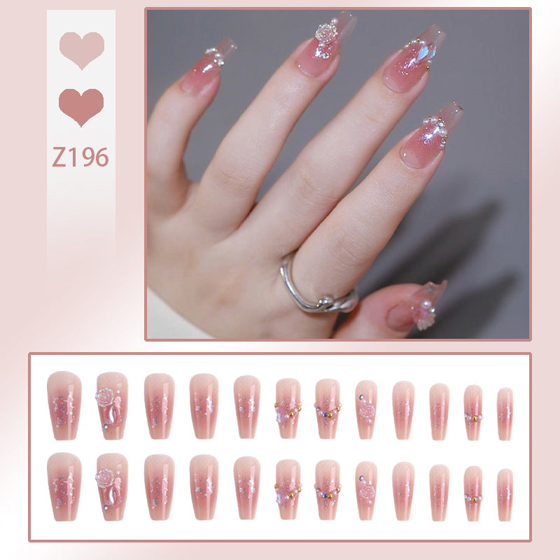 Elegant Press-On Nail Set  1790956126