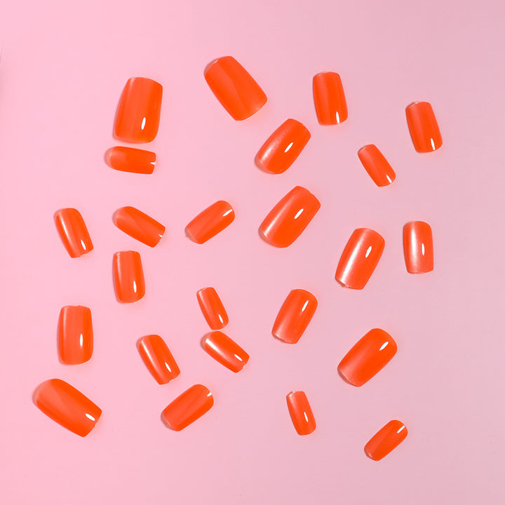 Premium Glossy Press-On Nails Stornfield