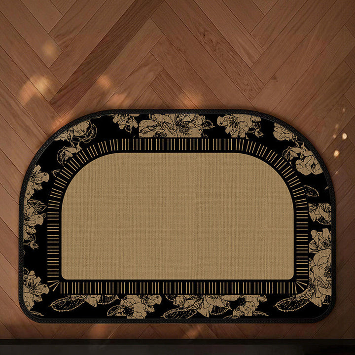 Non-Slip Geometric Pattern Kitchen Mat