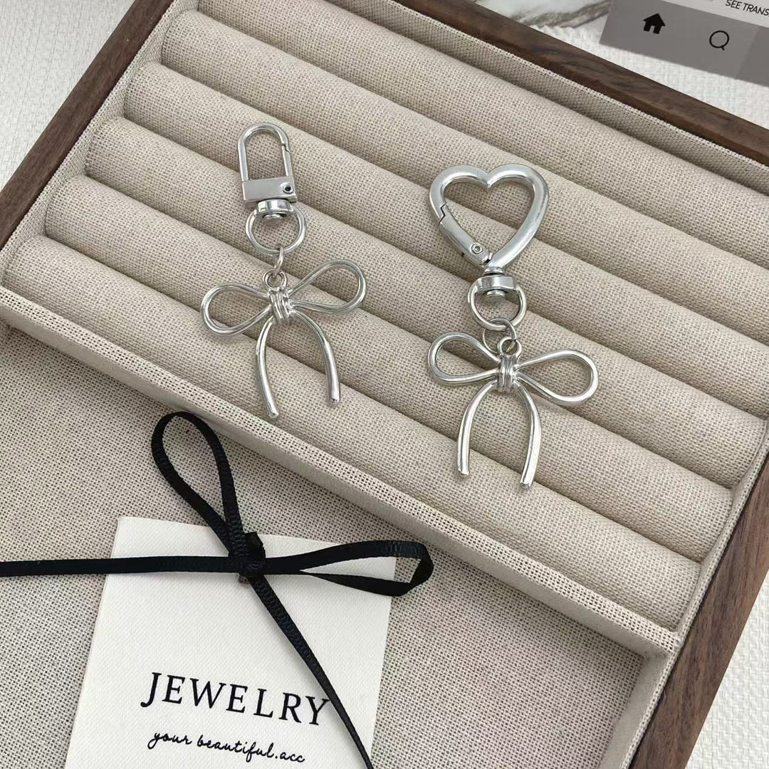 Elegant Bow-Shaped Keychain Stornfield 1787102672