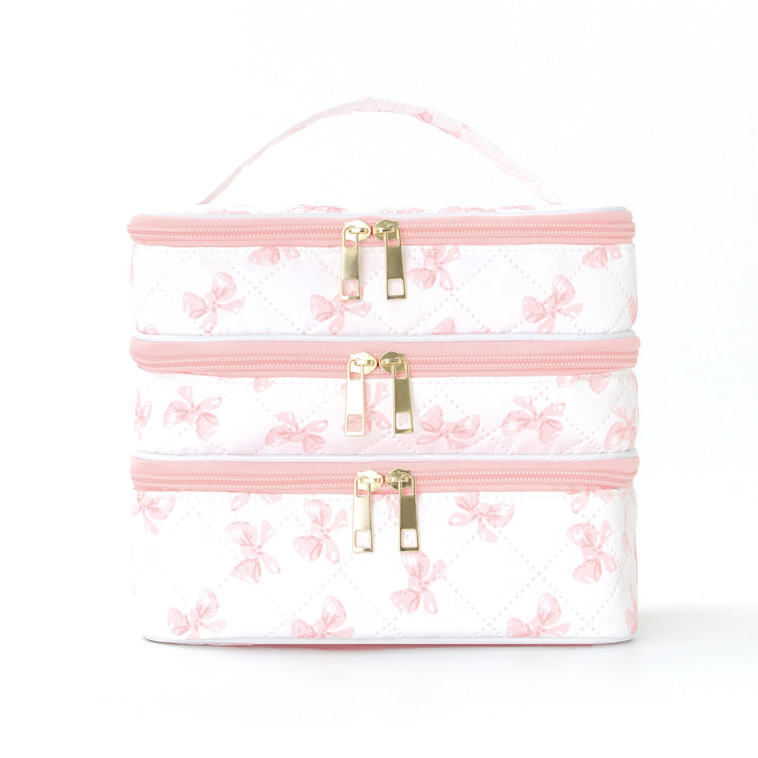 Cosmetic organizer bag with multiple compartments Stornfield