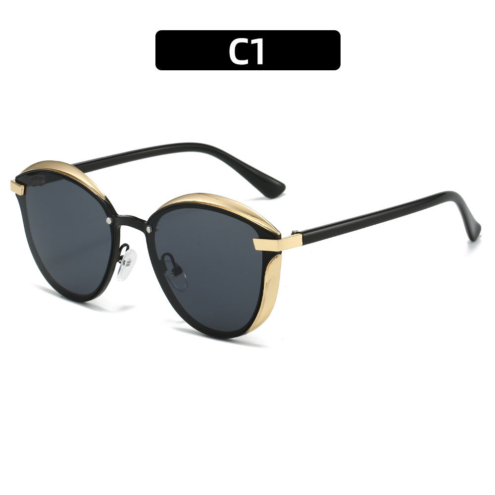 Women's sunglasses with luxurious metal frame and harmonious contour Stornfield