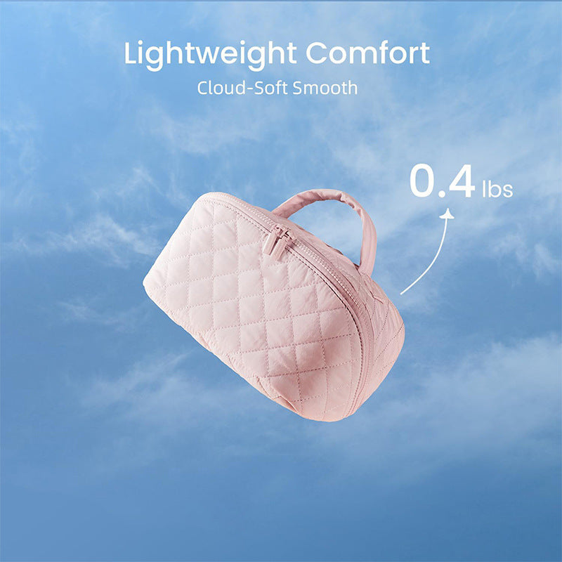Cosmetic storage bag with multifunctional interior Stornfield
