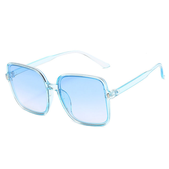 Women's large square sunglasses with bold pattern Stornfield