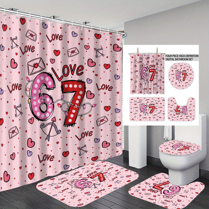 Colorful Dessert-Themed Bathroom Set Stornfield