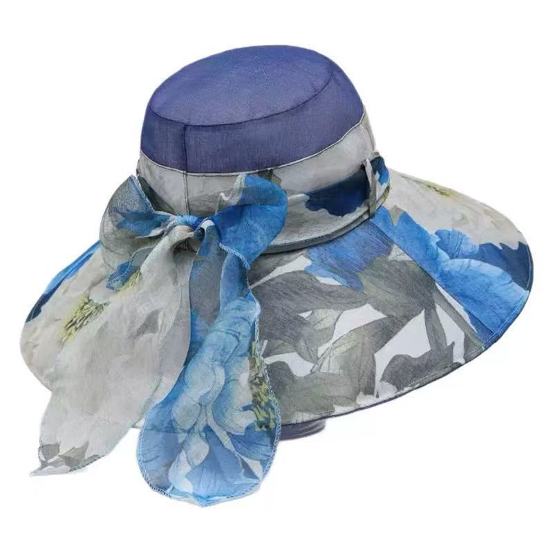 Wide Brim Floral Sun Hat Stornfield