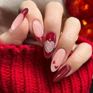 Decorative Press-On Nail Set Stornfield