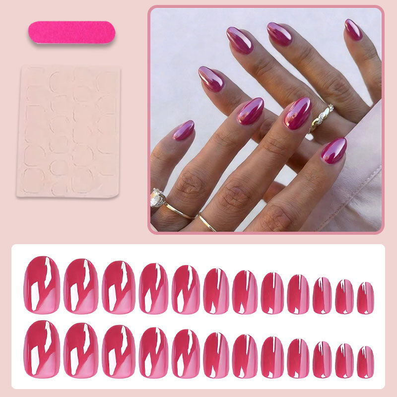 Nail art set with elegant, shiny tips Stornfield