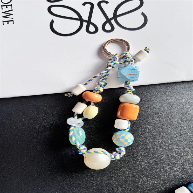 Decorative Beaded Charm Keychain Stornfield 1790135561