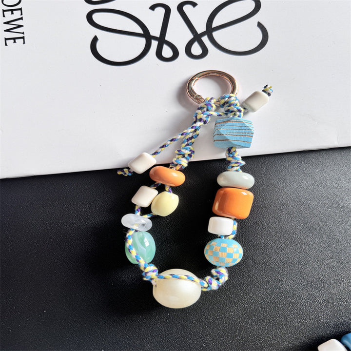 Decorative Beaded Charm Keychain Stornfield 1790135561