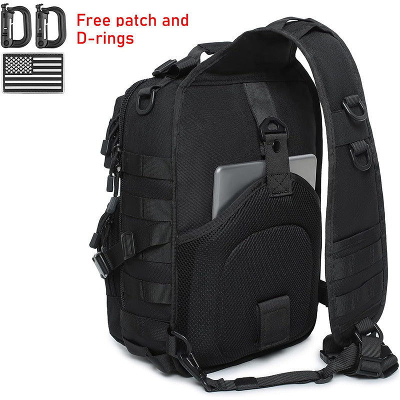 Tactical Sling Backpack with Multiple Compartments and Adjustable Carry Strap Stornfield