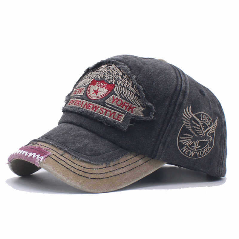 Men's Distressed Denim Cap Stornfield