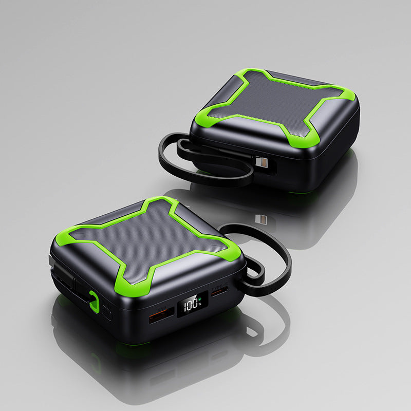 Robust power bank with integrated fast charging ports Stornfield