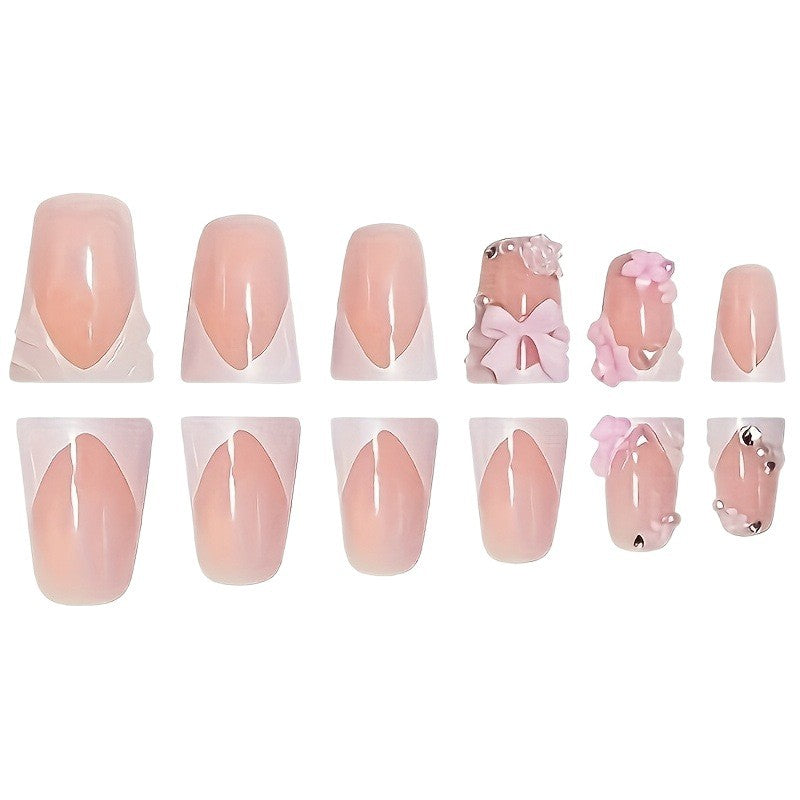 Decorative Floral Acrylic Nail Art Stornfield