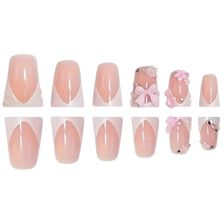 Decorative Floral Acrylic Nail Art Stornfield