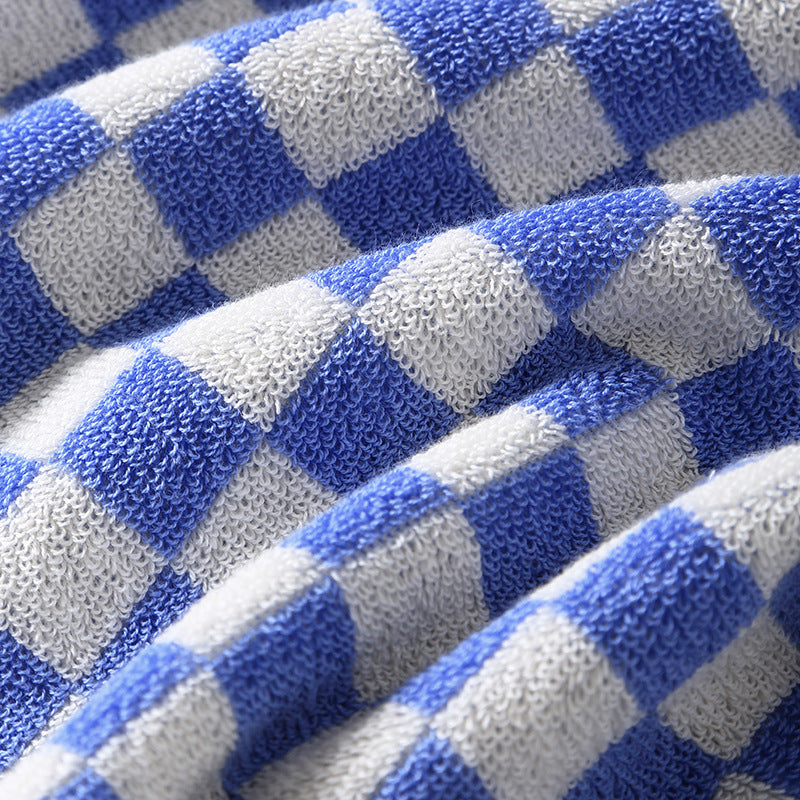 Women Elegant Terry Bath Towel with Striped Pattern Stornfield