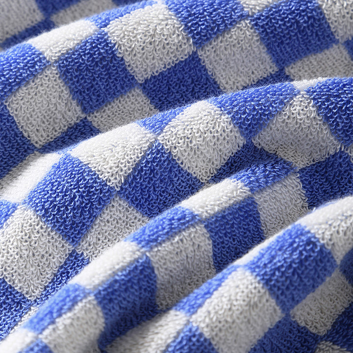 Women Elegant Terry Bath Towel with Striped Pattern Stornfield