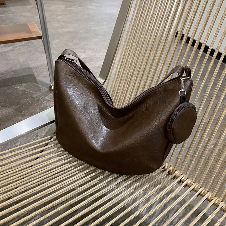 Casual Slouchy Shoulder Bag