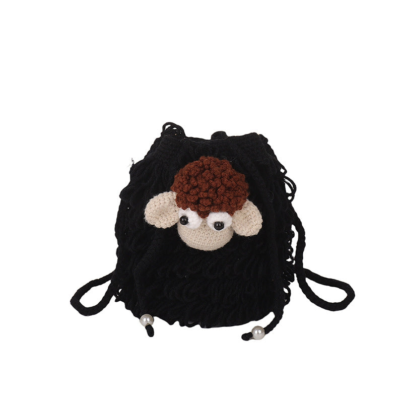 Cute Animal-Themed Crochet Backpack