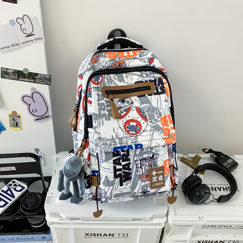 Fashionable Patterned Backpack Stornfield