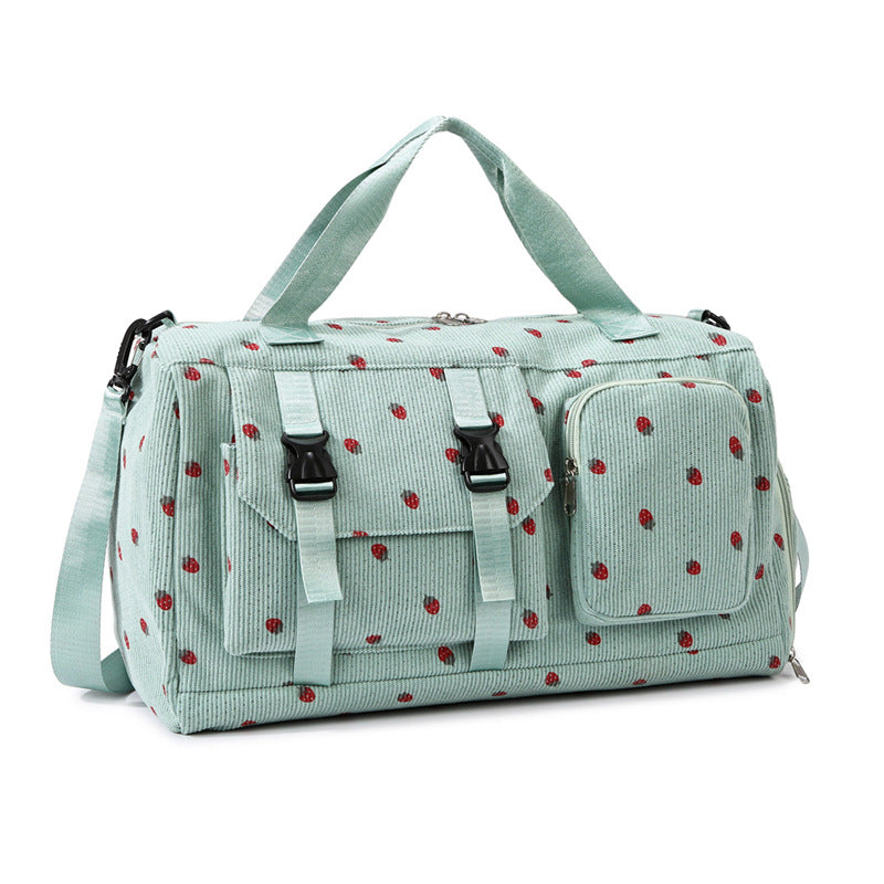 Floral Print Travel Duffel