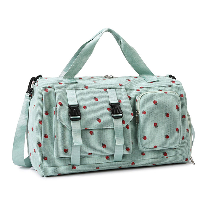 Floral Print Travel Duffel