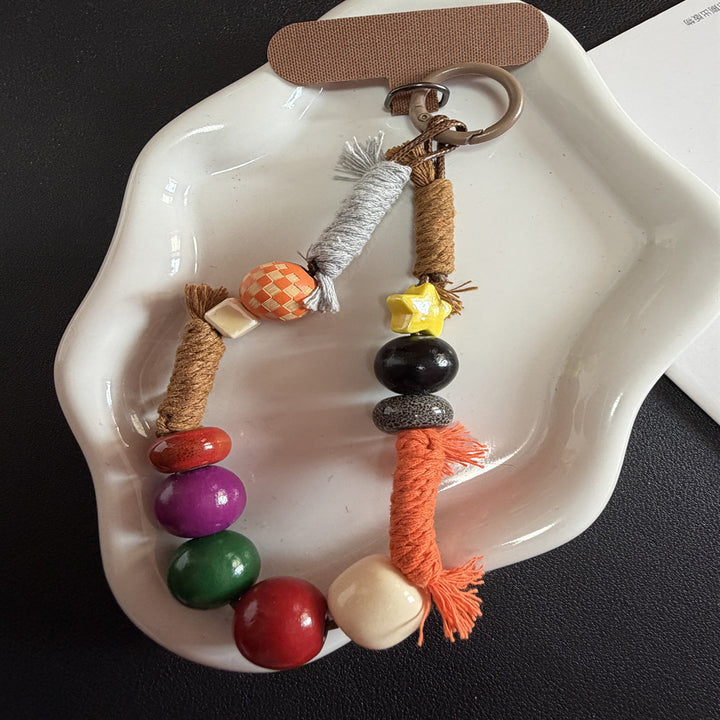 Decorative Beaded Keychain Stornfield 1790135858