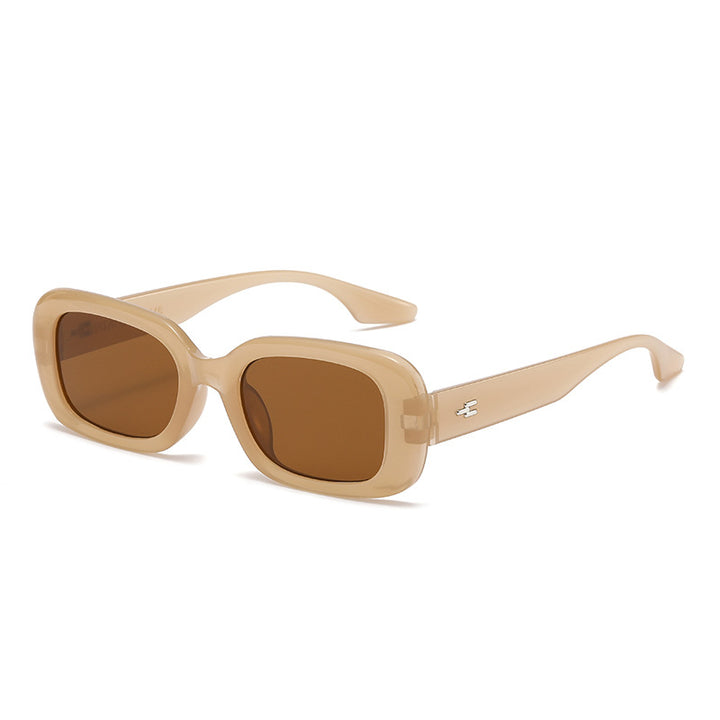 Women's fashionable square sunglasses with wide frame and UV protection Stornfield