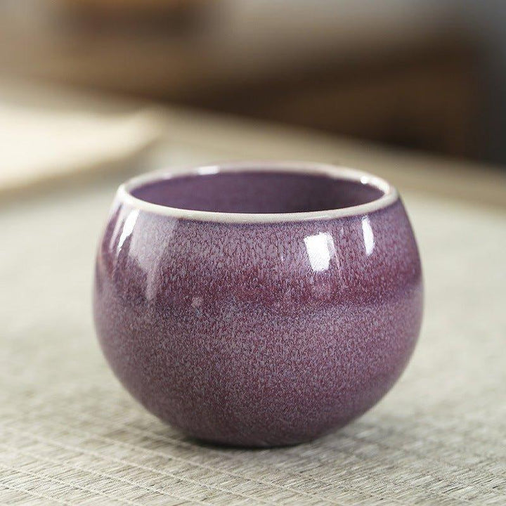 Oriental Handcrafted Ceramic Rounded Tea Cup Set | Stornfield