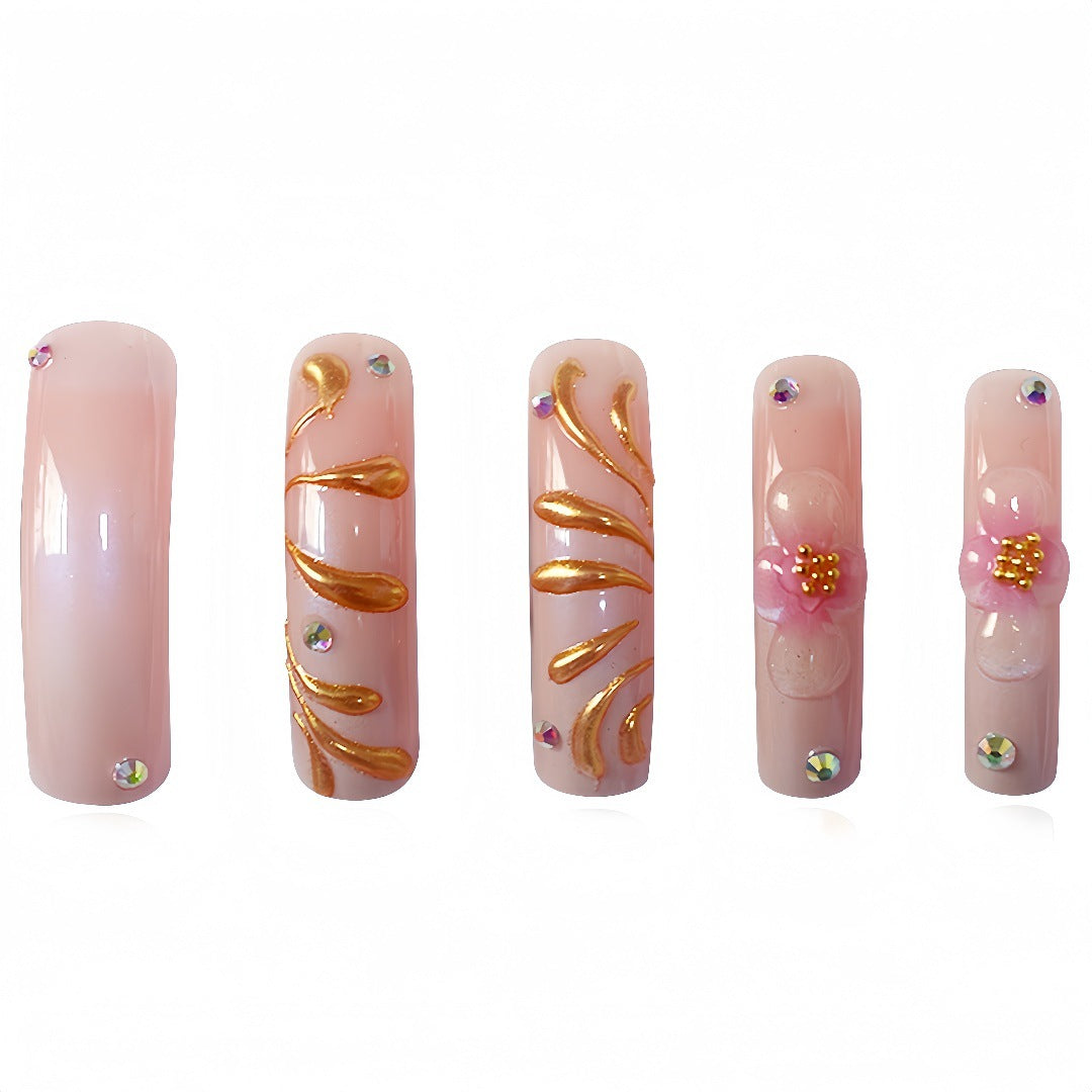 Artistic 3D Nail Art Extensions Stornfield