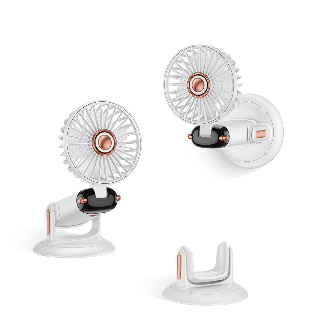 Portable Oscillating Mini Fan with Adjustable Mount Stornfield