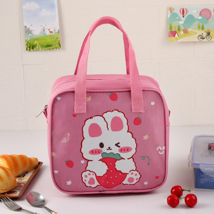 Children's Insulated Bear-Themed Lunch Bag Stornfield