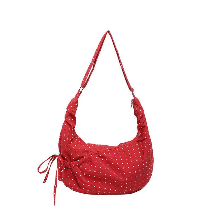 Fashionable Polka Dot Hobo Bag