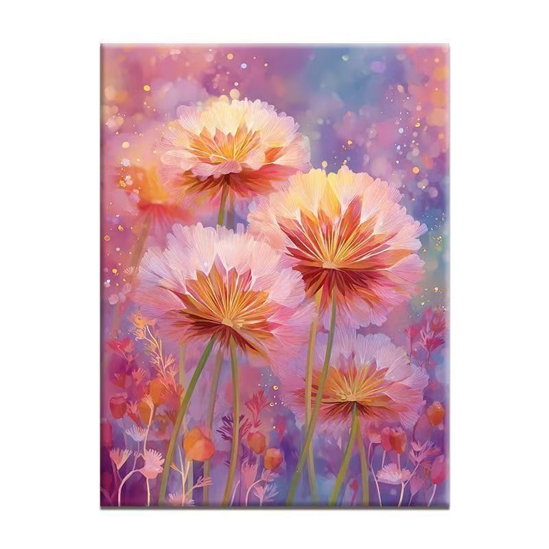 Floral Fantasy Illustration Canvas Art Stornfield