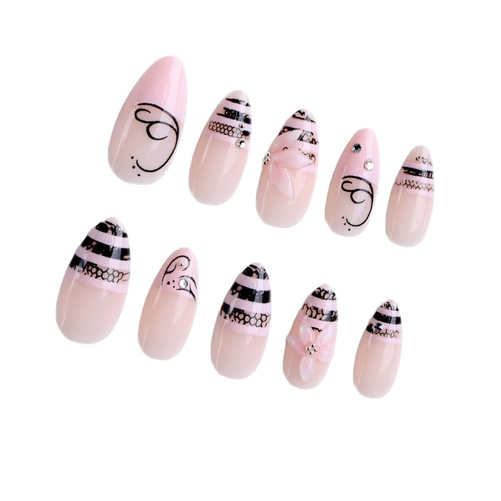 Artistic Themed Press-On Nail Collection Stornfield