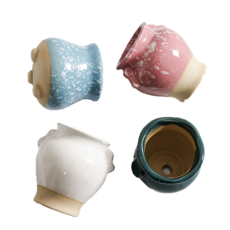 Miniature Decorative Flower Pot Stornfeild