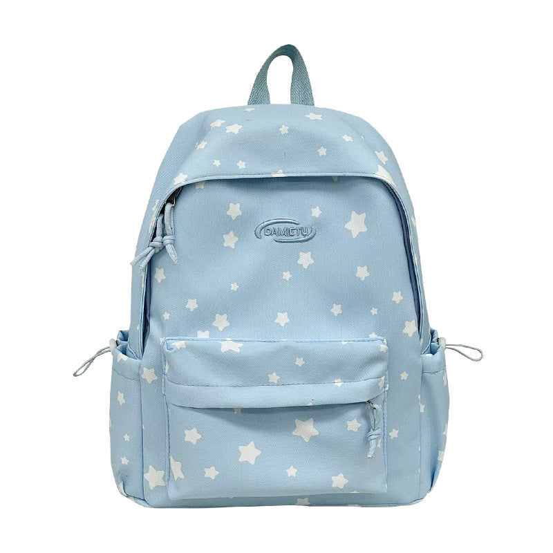 Star-Patterned Lightweight Backpack Stornfield