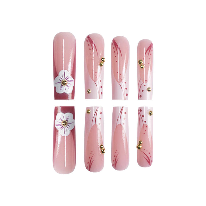 Artistic Cartoon-Themed Press-On Nails Stornfield
