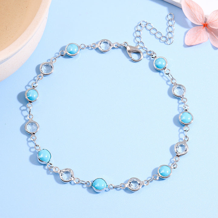 Decorative Gemstone Anklet Stornfield
