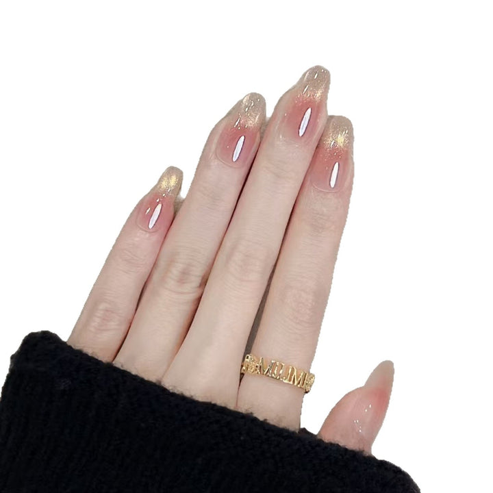 Elegant Ombre Glitter Nail Art Extensions