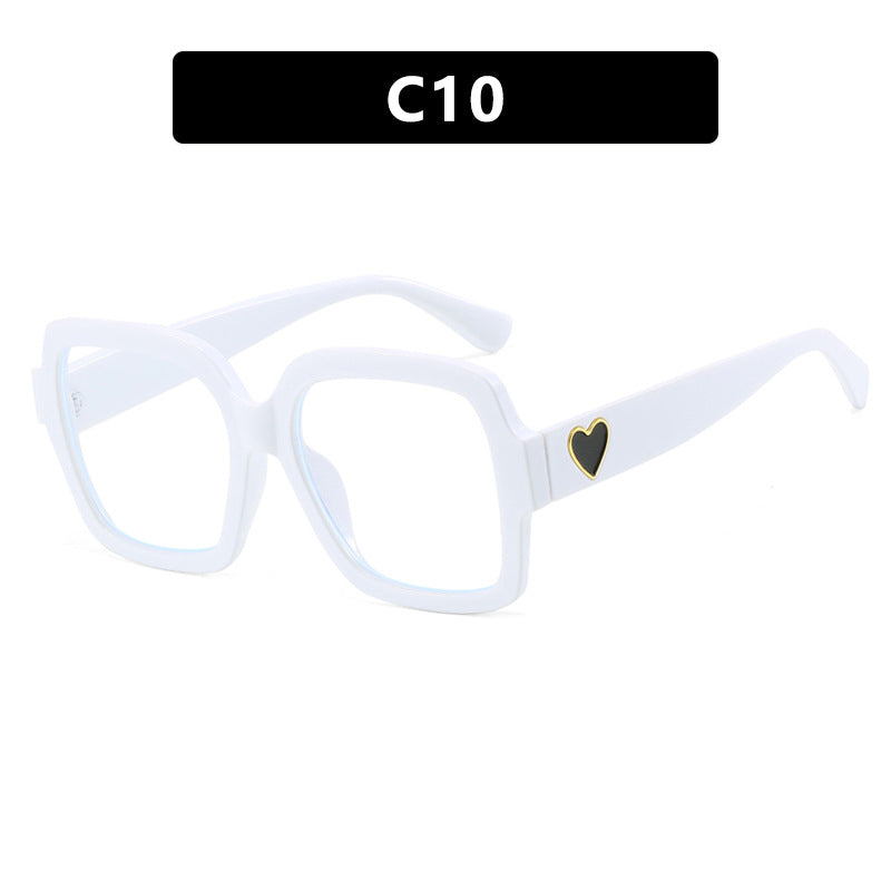 Women's square sunglasses with playful heart detail Stornfield