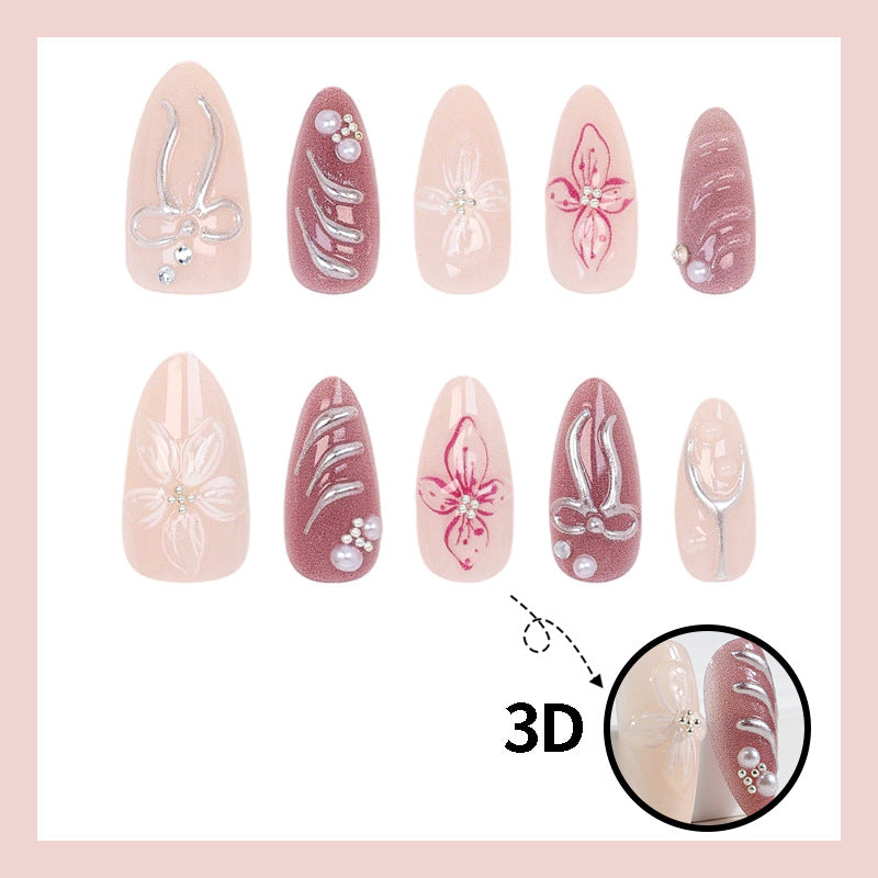 Artificial nails with elegant designs Stornfield