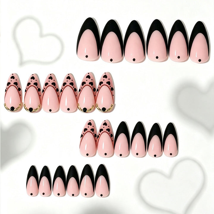 Unique Elegant Press-On Nail Tips Set Stornfield