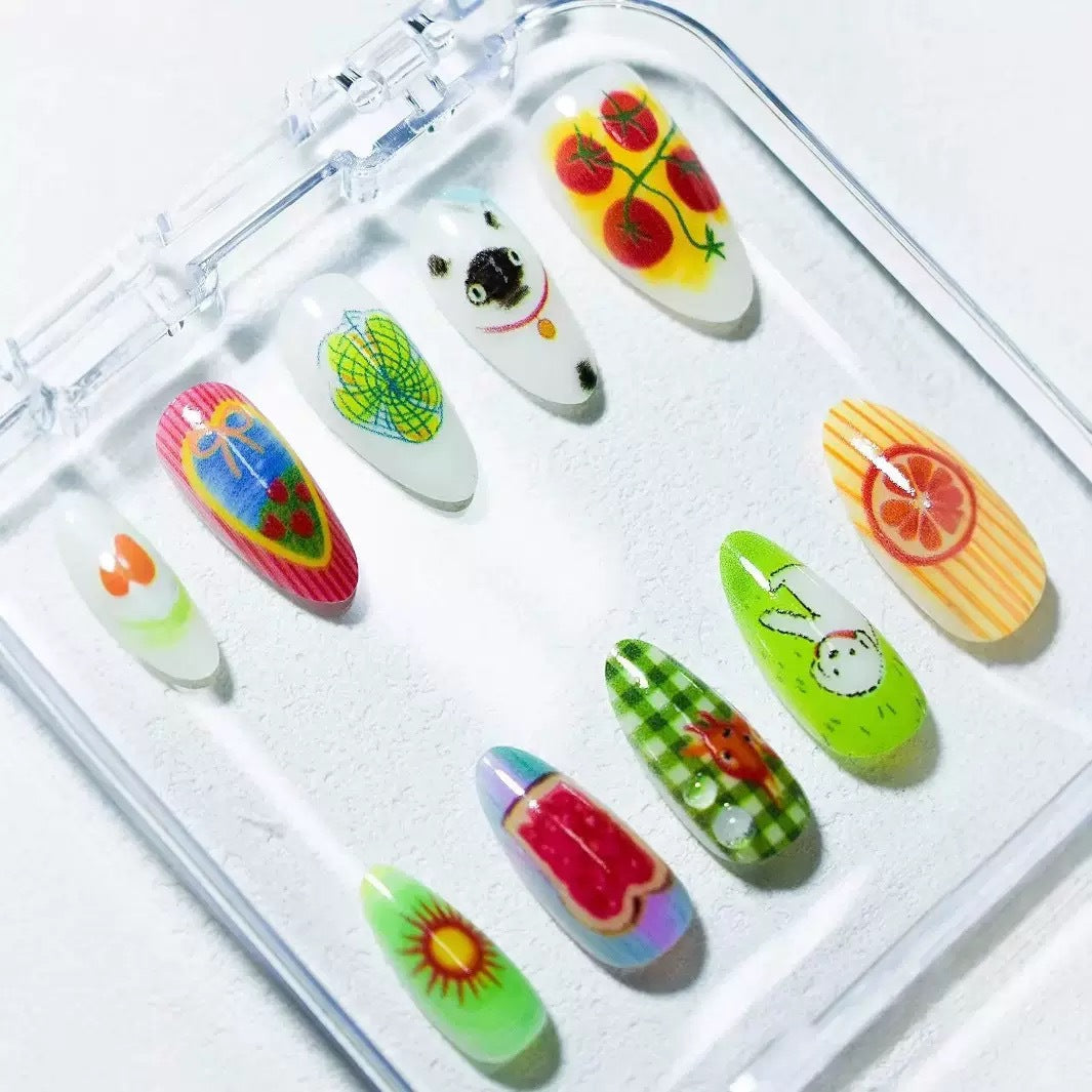 Artistic Themed Nail Art Set Stornfield